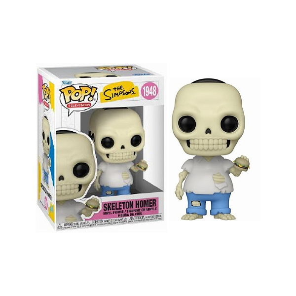 Funko Pop! Television Os Simpsons Skeleton Homer 1948
