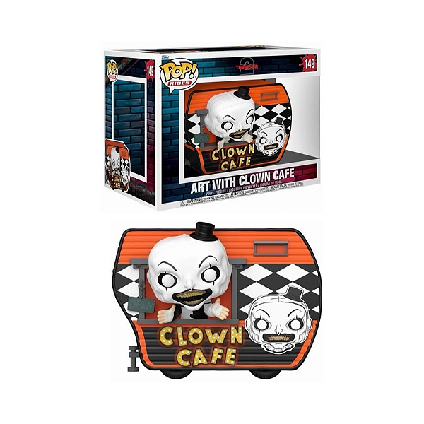 Funko Pop! Rides Terrifier Art With Clown Cafe 149