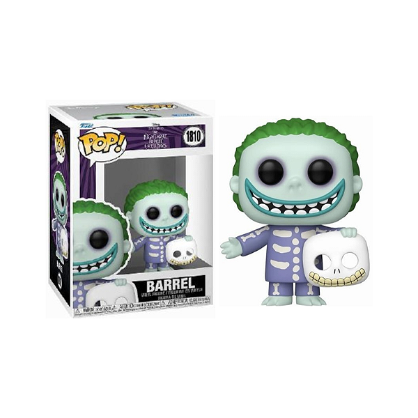 Funko Pop! Disney O Estranho Mundo De Jack Barrel 1810
