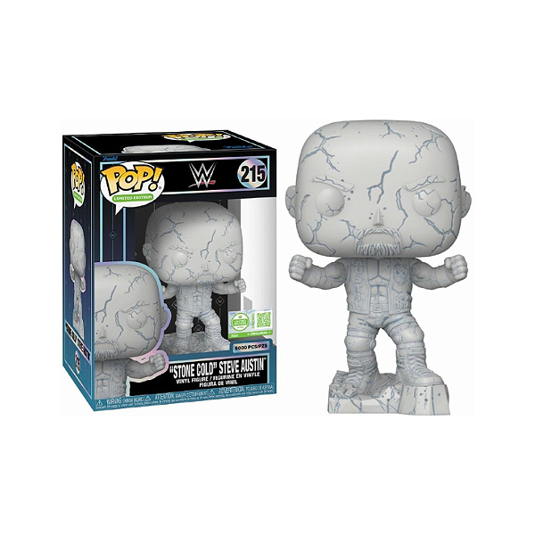 Funko Pop! Limited Edition WWE ''Stone Cold'' Steve Austin 215 Exclusivo 5000 Pcs