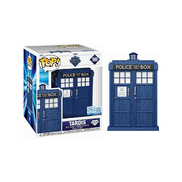 Funko Pop! Television Doctor Who Tardis 1969 Exclusivo Diamond