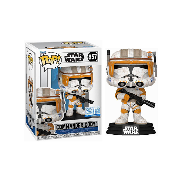 Funko Pop! Television Star Wars Commander Cody 857 Exclusivo