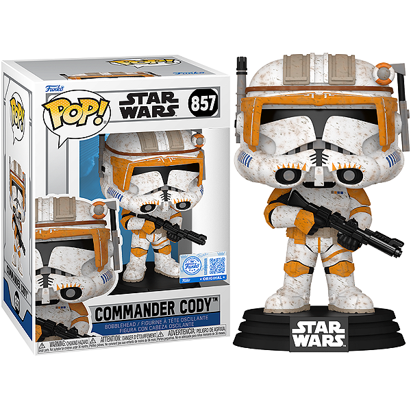 Funko Pop! Television Star Wars Commander Cody 857 Exclusivo