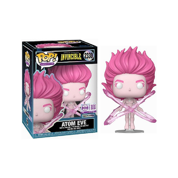 Funko Pop! Limited Edition Invencivel Atom Eve 2330 Exclusivo 7500 Pcs