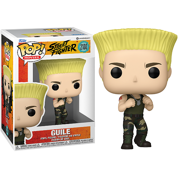 Funko Pop! Filme Street Fighter Guile 2100