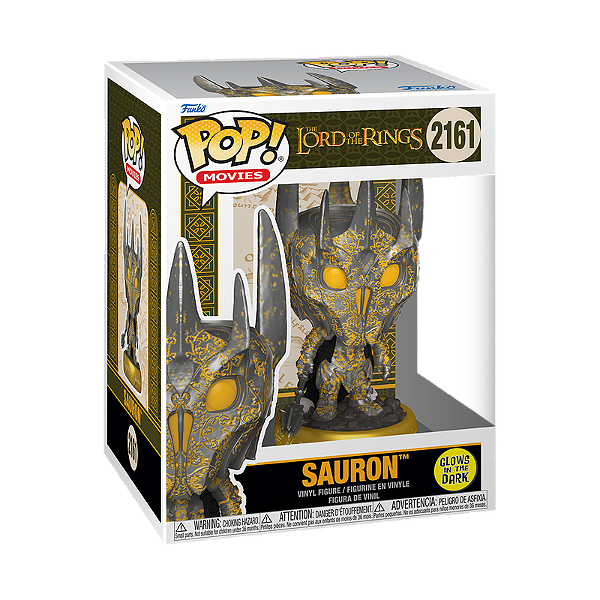 Funko Pop! Filme O Senhor Dos Aneis Sauron 2161 Exclusivo Glow