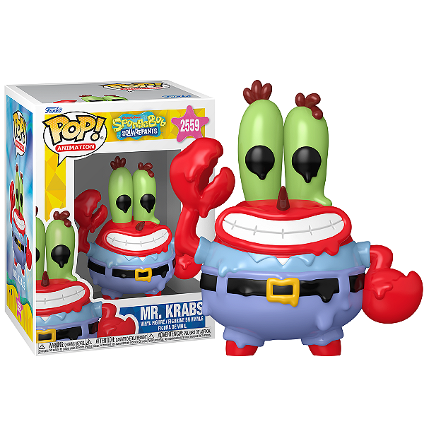 Funko Pop! Animation Bob Esponja Mr. Krabs 2559