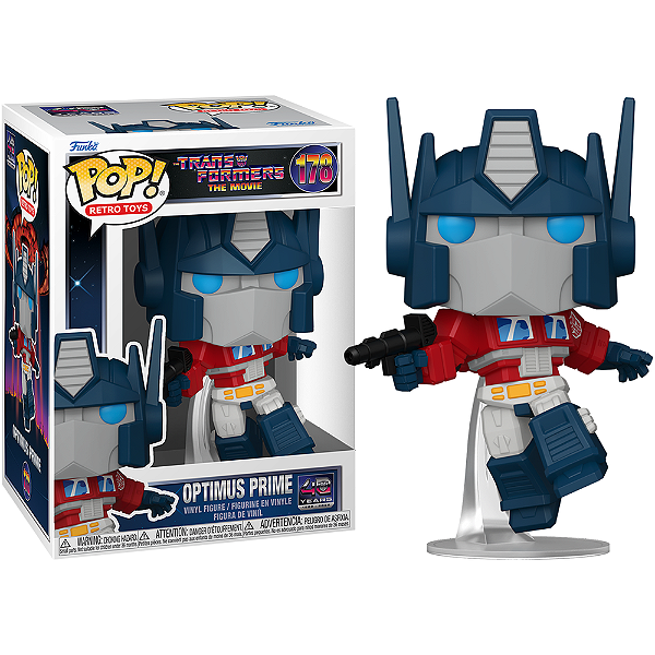 Funko Pop! Retro Toys Transformers 40 Years Optimus Prime 178