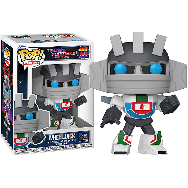 Funko Pop! Retro Toys Transformers 40 Years Wheeljack 181