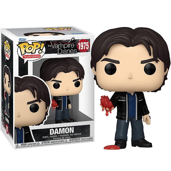 Funko Pop! Television The Vampire Diaries / Diarios De Um Vampiro Damon 1975
