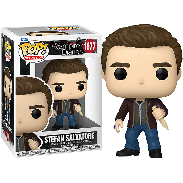 Funko Pop! Television The Vampire Diaries / Diarios De Um Vampiro Stefan Salvatore 1977