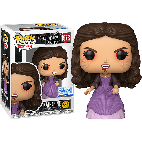 Funko Pop! Television The Vampire Diaries / Diarios De Um Vampiro Katherine 1978 Exclusivo Chase
