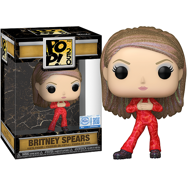 Funko Pop! Rocks Britney Spears POP 250 Exclusivo - PRÉ VENDA FEV 2027