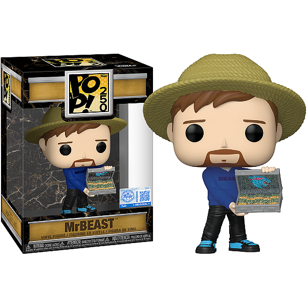 Funko Pop! YouTuber Beast Games MrBeast POP 250 Exclusivo - PRÉ VENDA FEV 2027