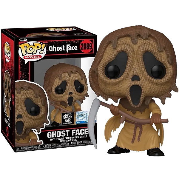 Funko Pop! Filme Terror Ghost Face 2089 Exclusivo