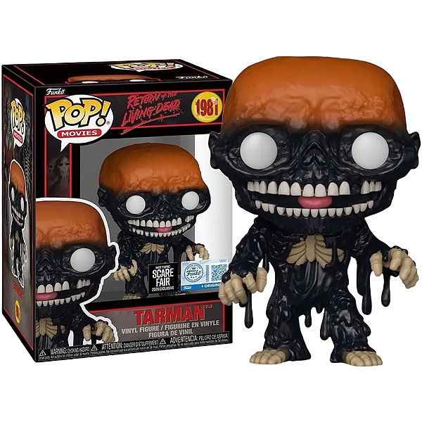 Funko Pop! Filme Terror Return Of The Living Dead Tarman 1981 Exclusivo