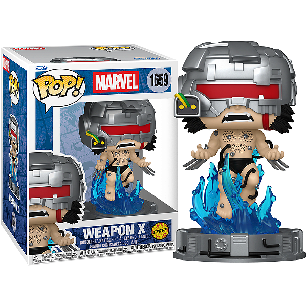 Funko Pop! Marvel Weapon X 1659 Exclusivo Chase