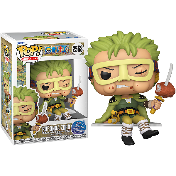 Funko Pop! Animation One Piece Roronoa Zoro 2568 Exclusivo