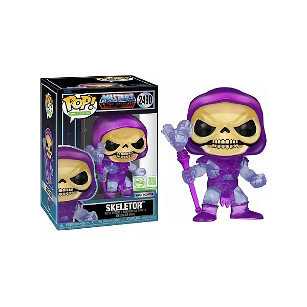 Funko Pop! Limited Edition Mestres Do Universo Skeletor 2490 Exclusivo 5000 Pcs