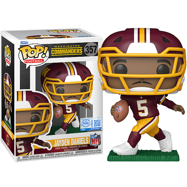 Funko Pop! Football Jayden Daniels 357 Exclusivo