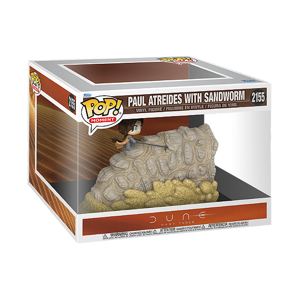 Funko Pop! Moment Duna Paul Atreides With Sandworm 2155