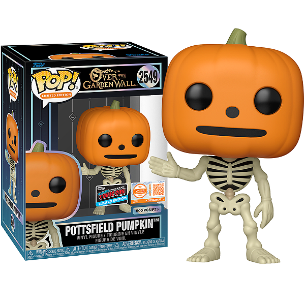 Funko Pop! Limited Edition Over The Garden Wall / O Segredo Além Do Jardim Pottsfield Pumpkin 2549 Exclusivo 500 Pcs