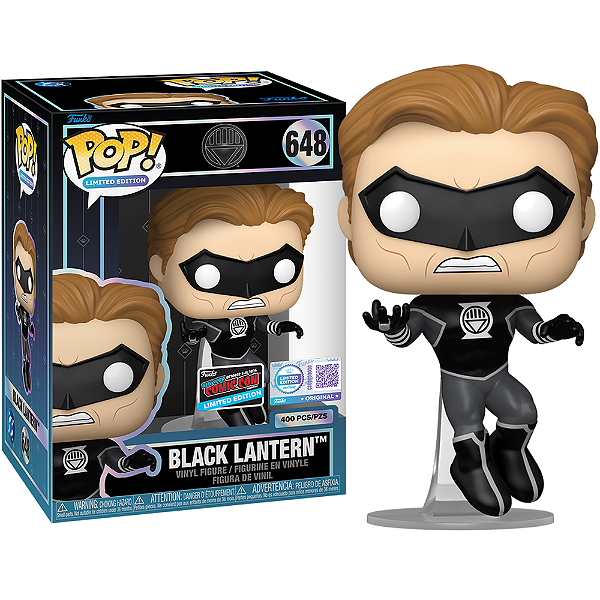 Funko Pop! Limited Edition DC Comics Black Lantern 648 Exclusivo 400 PCS
