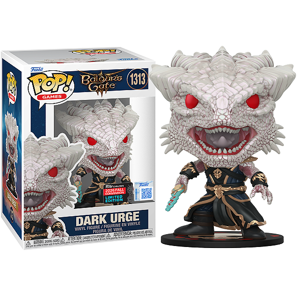 Funko Pop! Games Baldur's Gate Dark Urge 1313 Exclusivo