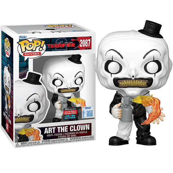 Funko Pop! Filme Terrifier Art the Clown 2087 Exclusivo