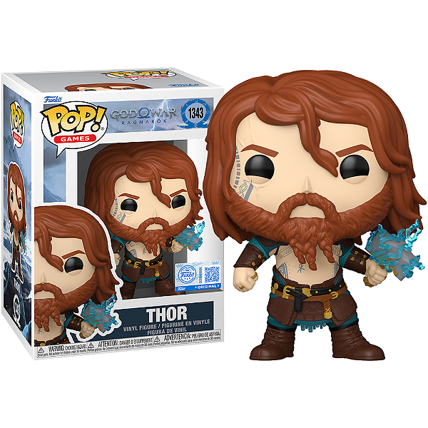 Funko Pop! Games God Of War Thor 1343 Exclusivo