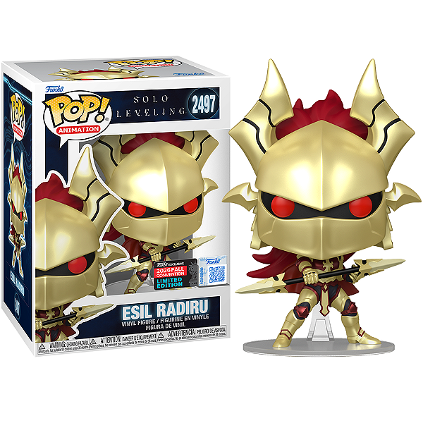 Funko Pop! Animation Solo Leveling Esil Radiru 2497 Exclusivo
