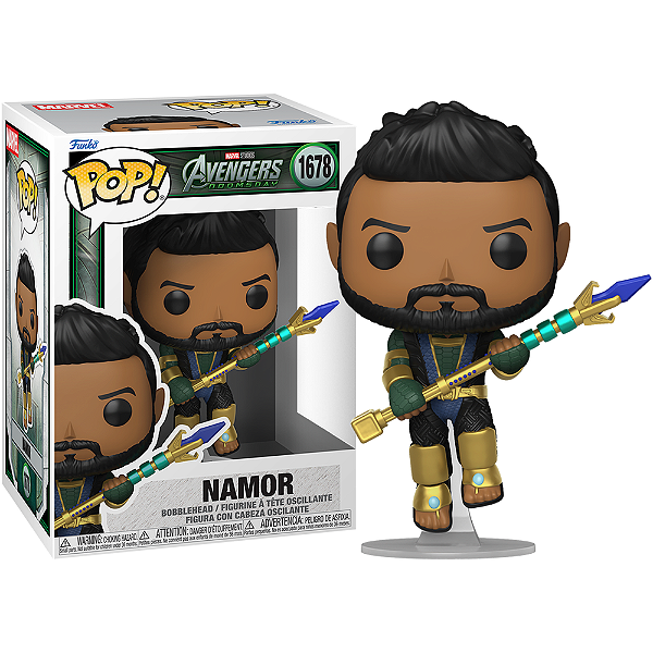 Funko Pop! Marvel Vingadores: Doutor Destino Namor 1678