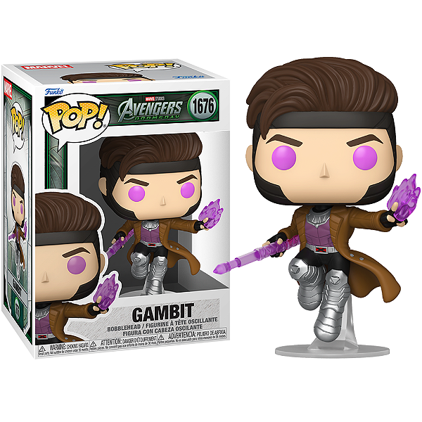 Funko Pop! Marvel Vingadores: Doutor Destino Gambit 1676