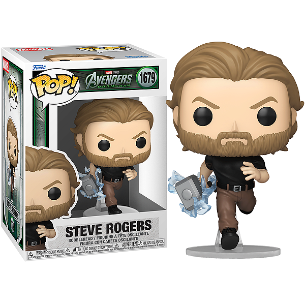 Funko Pop! Marvel Vingadores: Doutor Destino Steve Rogers 1679