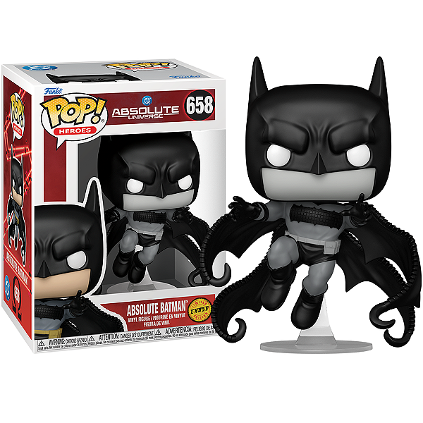 Funko Pop! Heroes Dc Comics Batman Absolute Batman 658 Exclusivo Chase