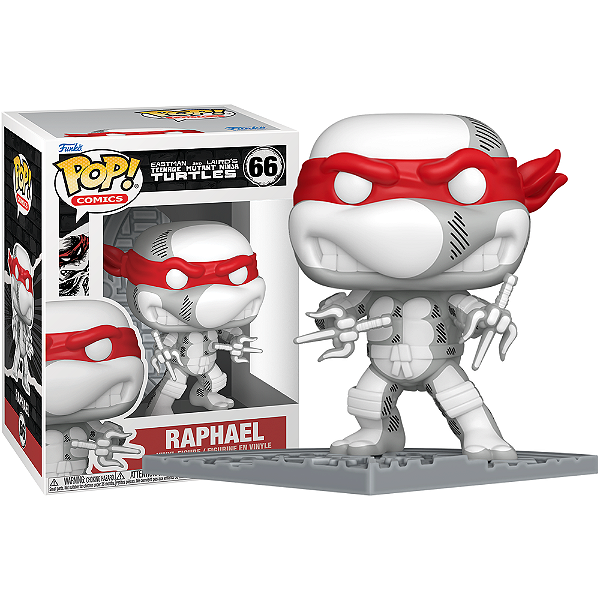 Funko Pop! Comics As Tartarugas Ninjas Raphael 66