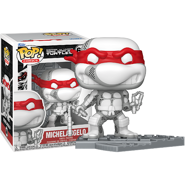 Funko Pop! Comics As Tartarugas Ninjas Michelangelo 68