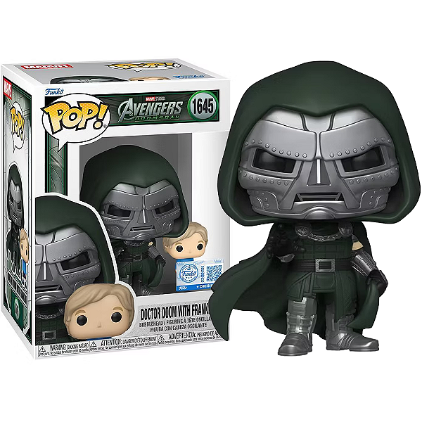 Funko Pop! Marvel Vingadores: Doutor Destino Doctor Doom With Franklin 1645 Exclusivo