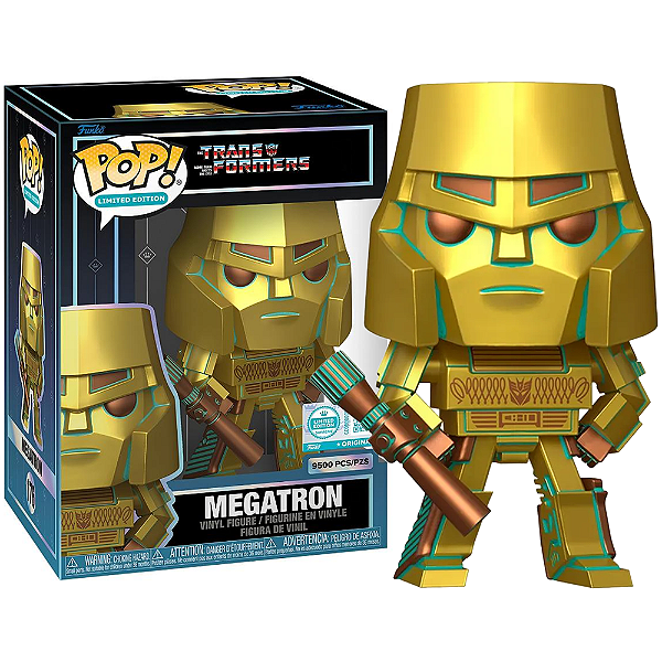 Funko Pop! Limited Edition Transformers Megatron Exclusivo 176 9500 Pcs