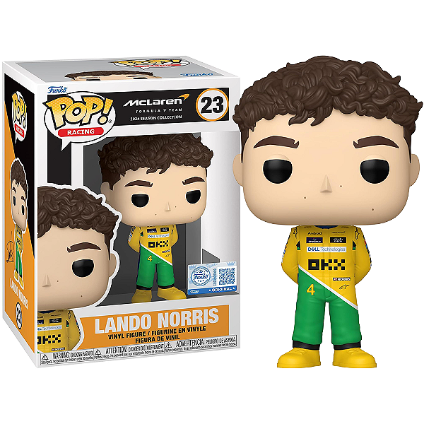 Funko Pop! Racing Formula 1 Lando Norris 23 Exclusivo
