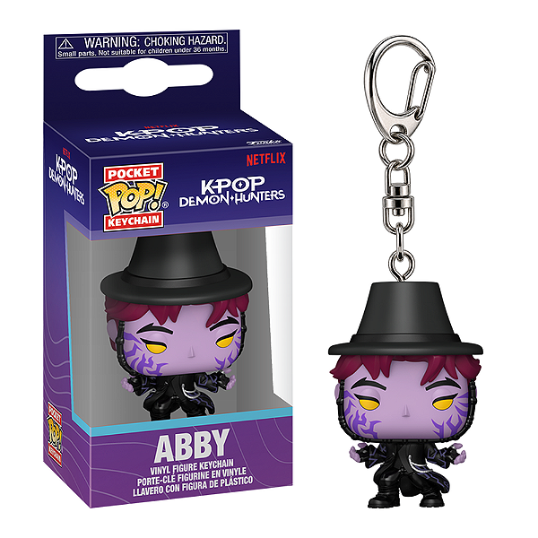 Funko Pop! Keychain Chaveiro Guerreiras do K-Pop Demon Hunters Abby