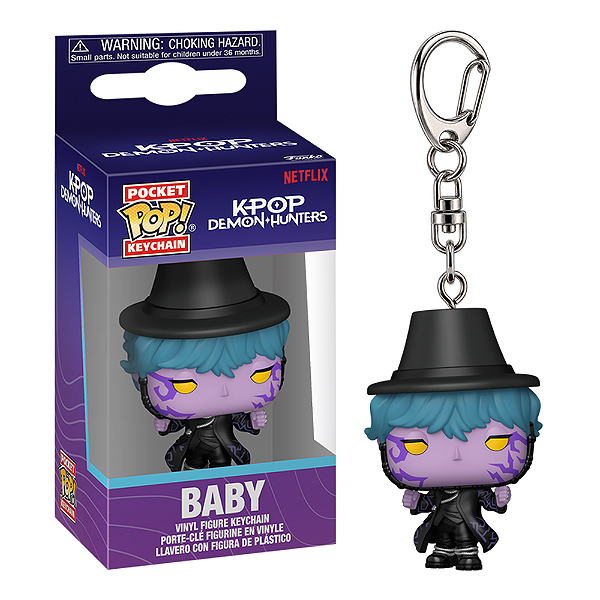 Funko Pop! Keychain Chaveiro Guerreiras do K-Pop Demon Hunters Baby