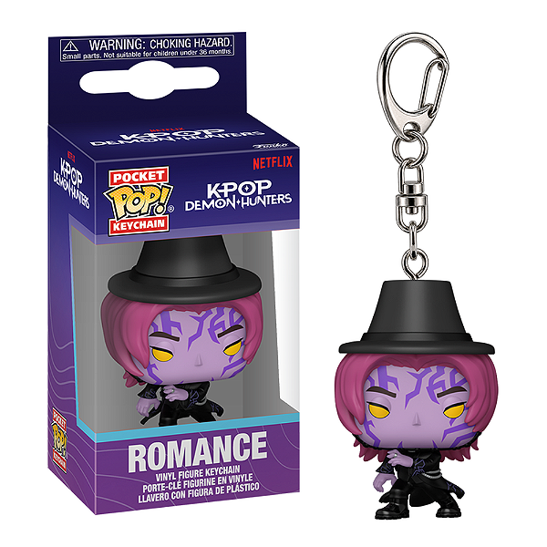 Funko Pop! Keychain Chaveiro Guerreiras do K-Pop Demon Hunters Romance