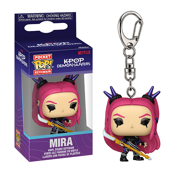 Funko Pop! Keychain Chaveiro Guerreiras do K-Pop Demon Hunters Mira
