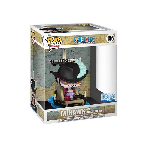 Funko Pop! Rides One Piece Mihawk On Hitsugibune 156 Exclusivo