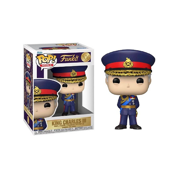 Funko Pop! Royals King Charles III 106