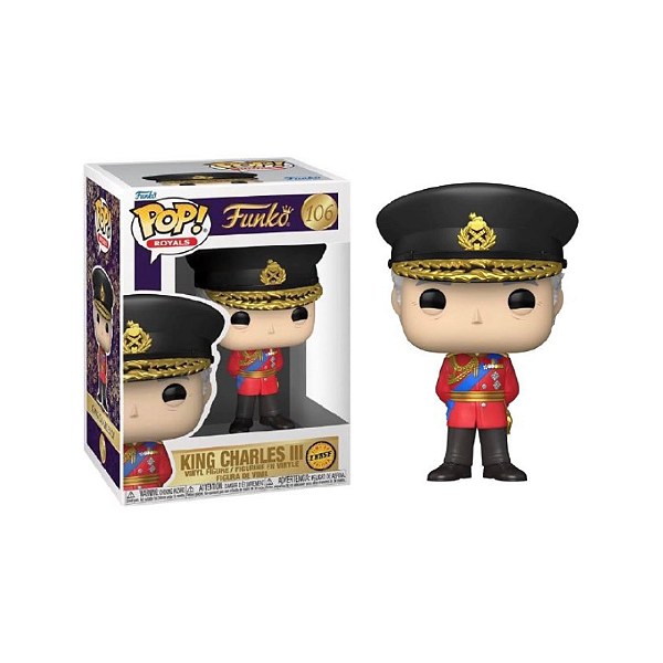 Funko Pop! Royals King Charles III 106 Exclusivo Chase