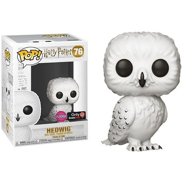 Funko Pop! Filme Harry Potter Hedwig 76 Exclusivo Flocked