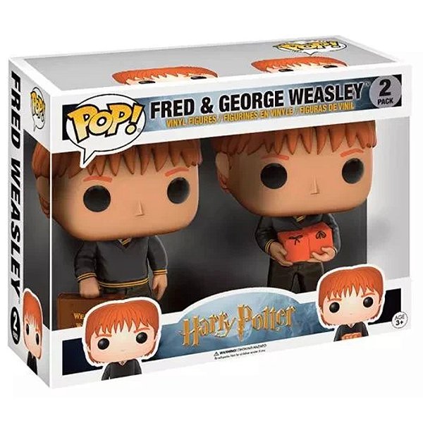 Funko Pop! Filme Harry Potter Fred & George Weasley 2 Pack