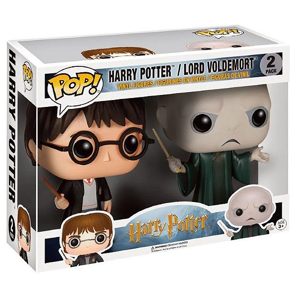 Funko Pop! Filme Harry Potter Harry and Lord Voldemort 2 Pack